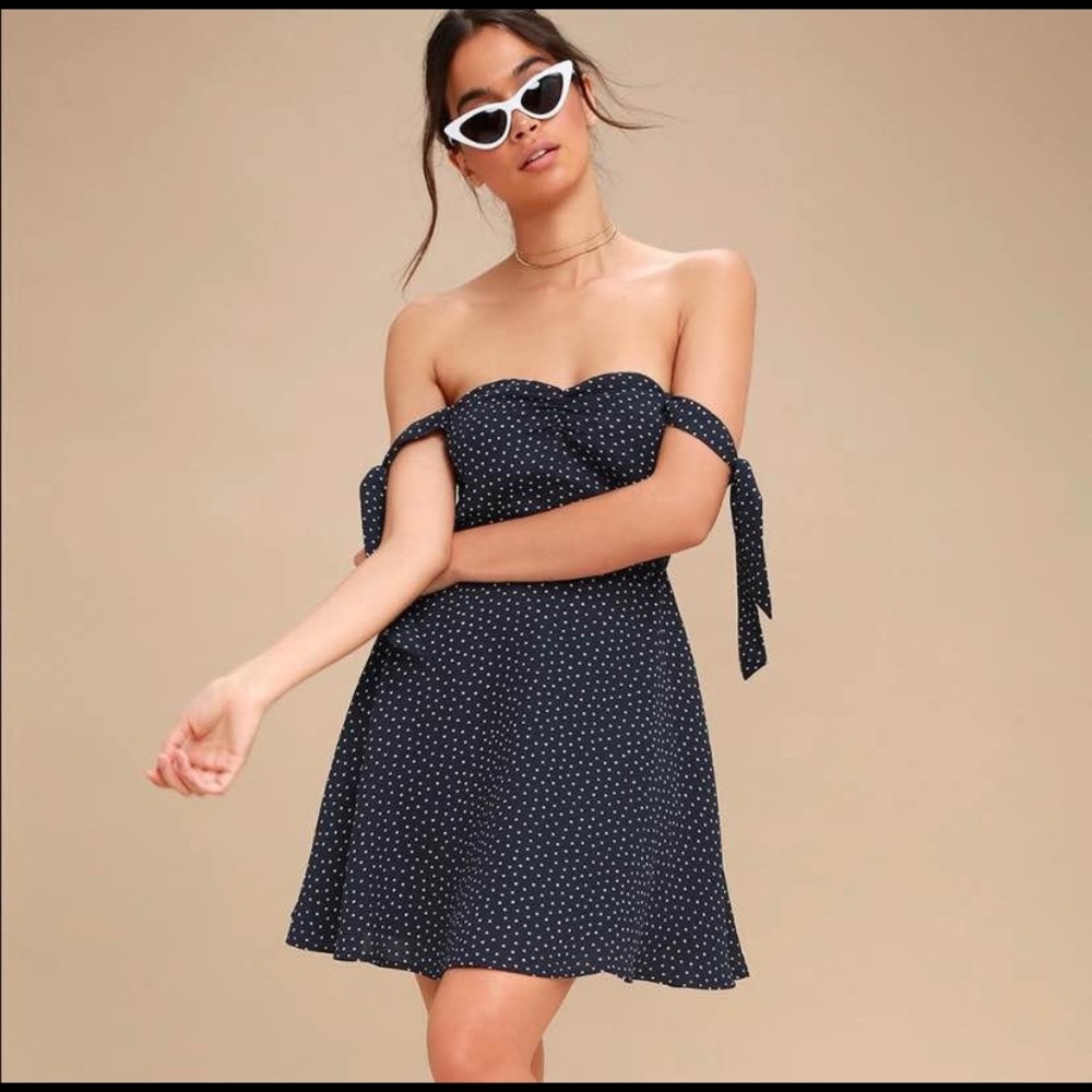 Lulus Polka Dot Dress